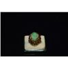 Image 2 : 14K JADE & RUBY RING (9.5 GTW)