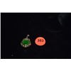 Image 1 : 18K WG JADE & DIAMOND PENDANT (3.9 GTW)