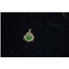 Image 2 : 18K WG JADE & DIAMOND PENDANT (3.9 GTW)