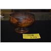 Image 1 : HAWAIIAN KOA WOOD PEDESTAL BOWL