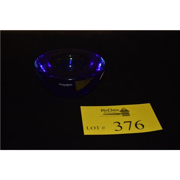 KOSTA BODA CONTRAST BOWL, BLUE