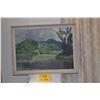 Image 1 : FRAMED OIL ON BOARD, WINDWARD SIDE; SIGNED HM CASSIDY (24 1/2" X 18 3/4")
