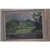 Image 2 : FRAMED OIL ON BOARD, WINDWARD SIDE; SIGNED HM CASSIDY (24 1/2" X 18 3/4")