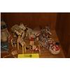 Image 2 : ASSORTED FIGURES, SHOES, PIN CUSHION, ETC.