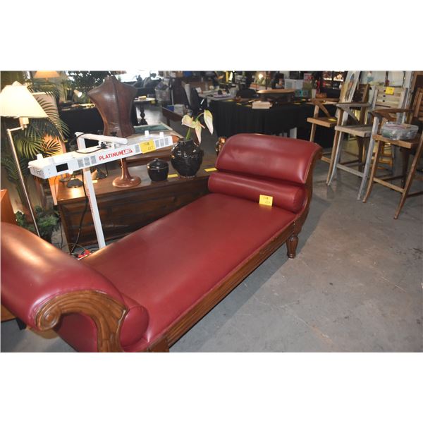 UPHOLSTERED CHAISE LOUNGE