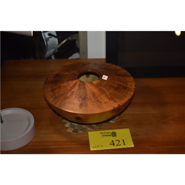 NORFOLK PINE VASE; SIGNED HORTON 2011