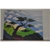 Image 2 : LIMITED EDITION GICLEE ON CANVAS TITLED "COWS, COAST, TREE" BY LARISSA HOLT (27" X 21 1/2")