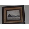 Image 2 : FRAMED OIL ON ART BOARD, OLD BARN; SIGNED J. DOODY (17" X 15")