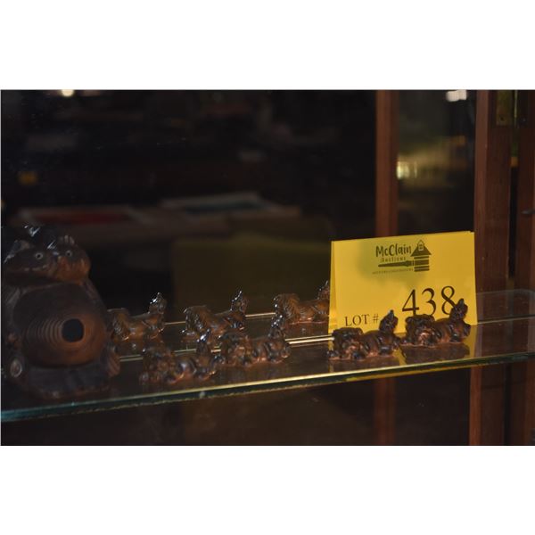 FIGURINES (BEAR & FUU DOGS) (5 PCS)