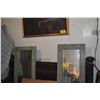 Image 1 : FRAMED BEVELED GLASS MIRRORS (20 1/4" X 43 1/4") (2 PCS)
