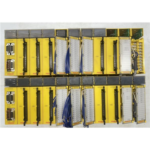 (2) Fanuc #A03B-0819-C001 Base Units w/ Modules