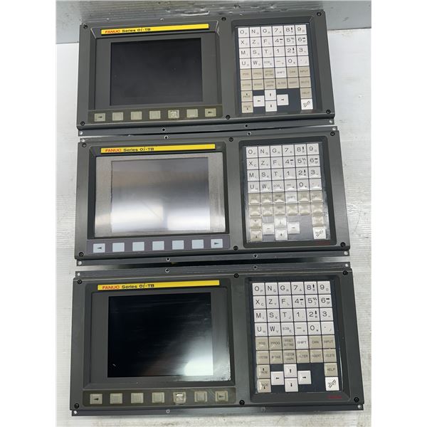 (3) Fanuc #A02B-0299-C076/T Operator Panels