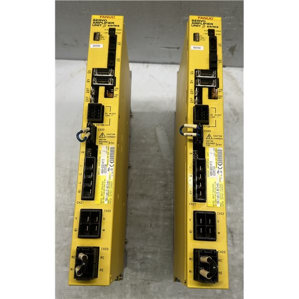 (2) Fanuc #A06B-6093-H113 Servo Amplifier Units