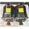 Image 1 : (2) Fanuc #A06B-0235-B605 AC Servo Motors w/ #A860-2014-T301 Encoders
