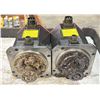 Image 2 : (2) Fanuc #A06B-0235-B605 AC Servo Motors w/ #A860-2014-T301 Encoders