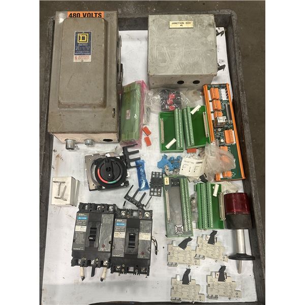 Lot of Misc. Square D, Fuji, Weidmuller Items Plus More+++
