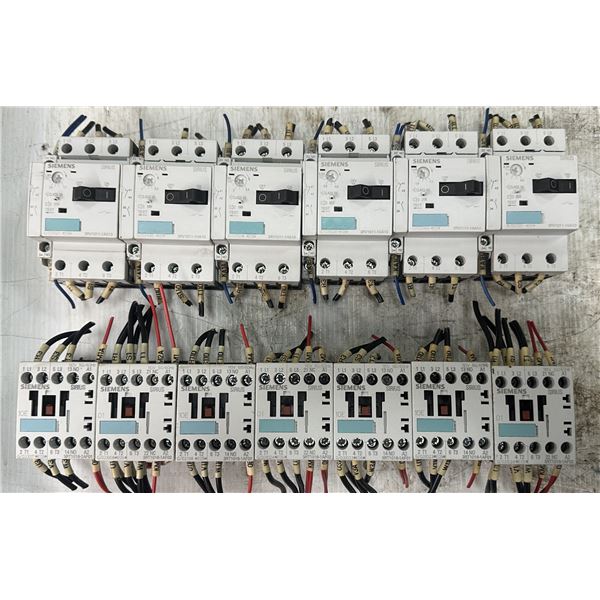 Lot of Misc. Siemens Circuit Breakers & Contactors