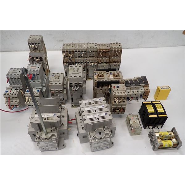 Lot of Allen-Bradley Contactors and Fusing