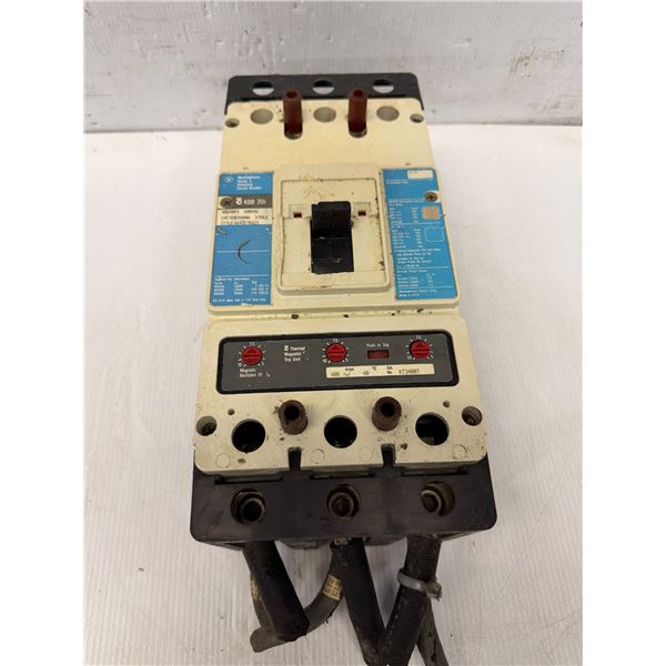 Westinghouse #KDB3400W 3 POLE, STYLE: 6642C76G21 - 400 AMPS - 600 VAC Circuit Breaker