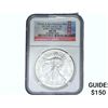 Image 1 : 2013[S] Silver Eagle NGC MS70 Early Releases