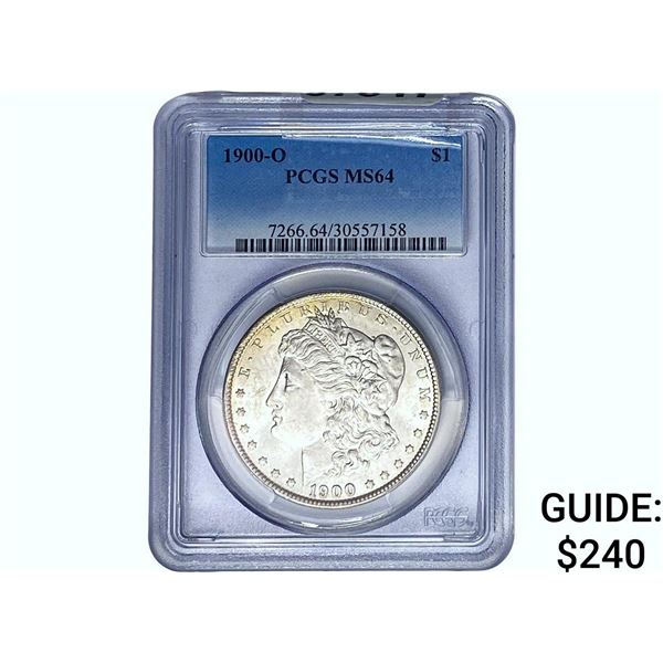 1900-O Morgan Silver Dollar PCGS MS64