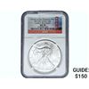 Image 1 : 2013[S] Silver Eagle NGC MS70 Early Relases