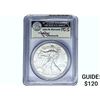 Image 1 : 2011-S Silver Eagle PCGS MS70 25th Anniv.