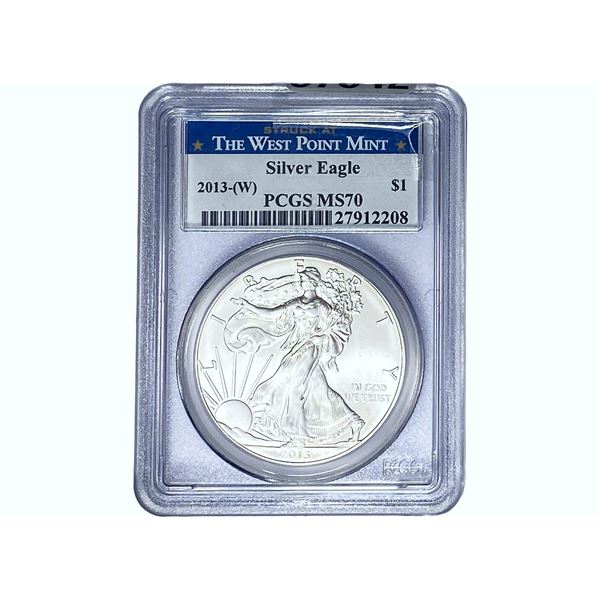 2013[W] Silver Eagle PCGS MS70