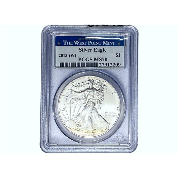 2013[W] Silver Eagle PCGS MS70