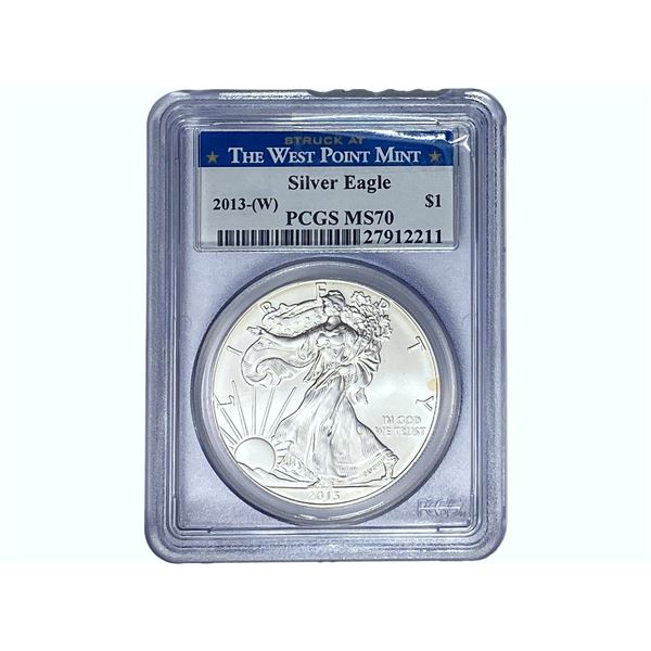 2013[W] Silver Eagle PCGS MS70