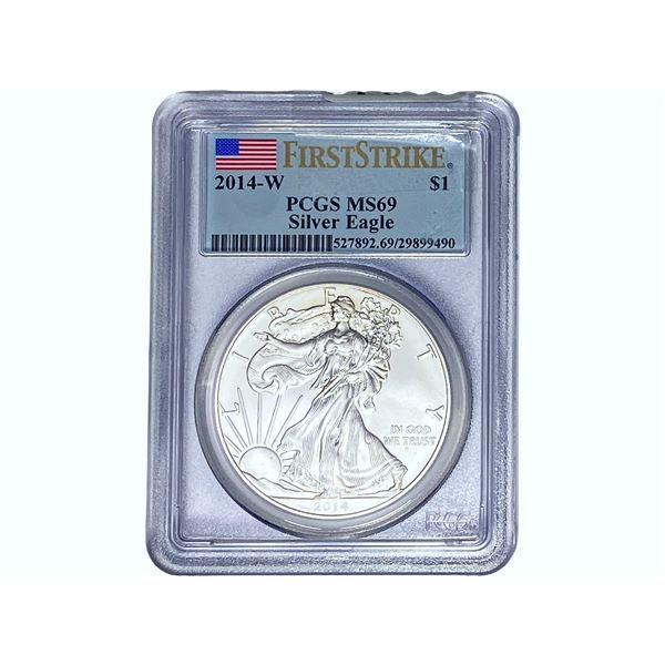 2014-W Silver Eagle PCGS MS69