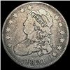 Image 1 : 1821 Capped Bust Quarter NICELY CIRCULATED