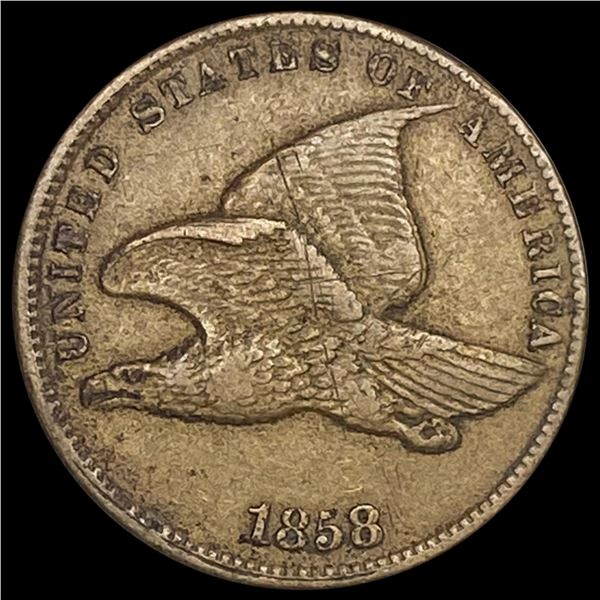 1858 Flying Eagle Cent LIGHTLY CIRCULATED