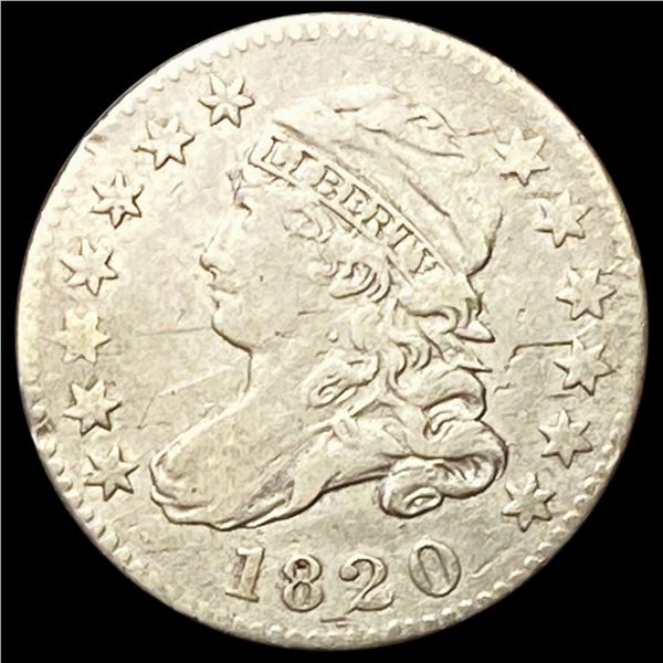 1820 Capped Bust Dime LIGHTLY CIRCULATED