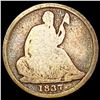 Image 1 : 1837 No Stars Seated Liberty Half Dime NICELY CIRCULATED
