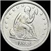 Image 1 : 1858 Silver Seated Liberty Quarter CLOSELY UNCIRCULATED
