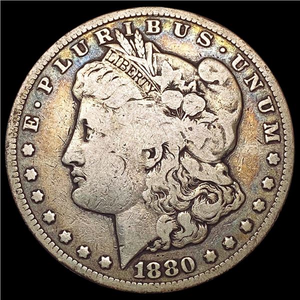1880-CC REV 78 Morgan Silver Dollar LIGHTLY CIRCULATED