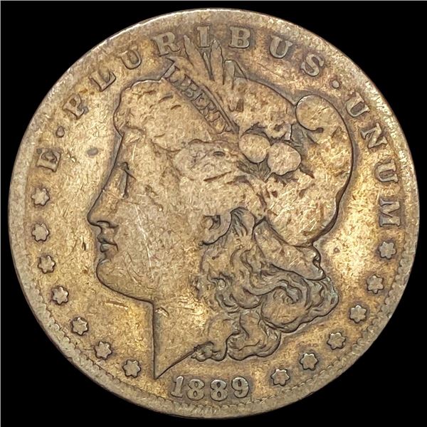 1889-CC Morgan Silver Dollar NICELY CIRCULATED