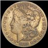 Image 1 : 1889-CC Morgan Silver Dollar NICELY CIRCULATED