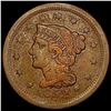 Image 1 : 1852 Braided Hair Large Cent CLOSELY UNCIRCULATED