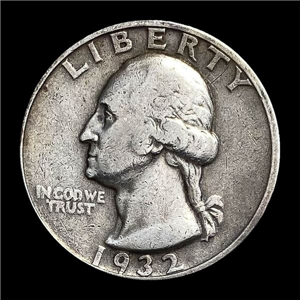 1932-D Silver Washington Quarter LIGHTLY  CIRCULATED
