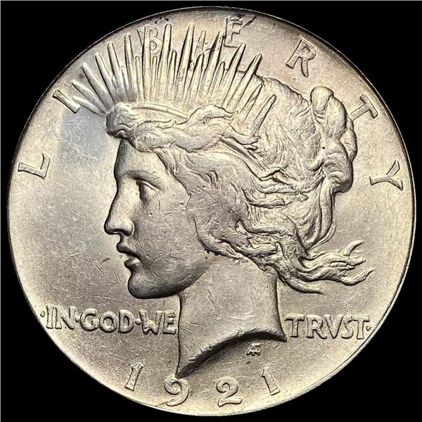 1921 Silver Peace Dollar CHOICE BU