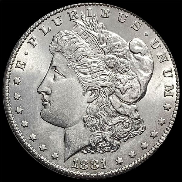 1881-CC Silver Morgan Dollar GEM BU