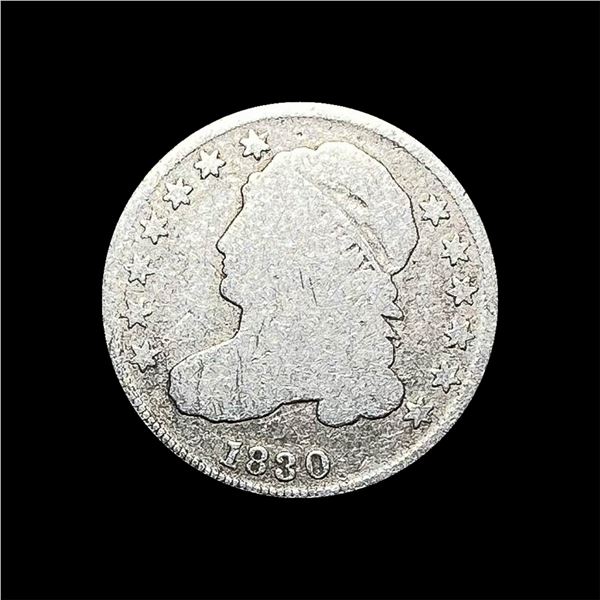 1830 Capped Bust Dime NICELY CIRCULATED