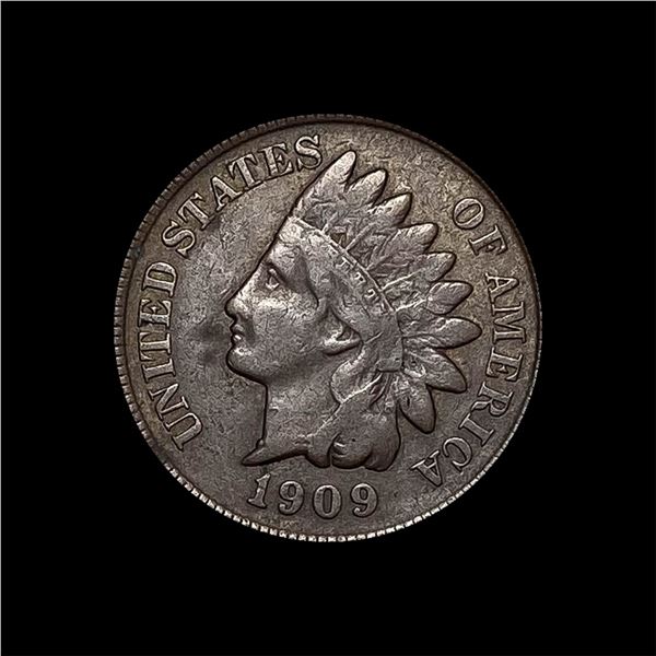1909-S Indian Head Cent LIGHTLY CIRCULATED