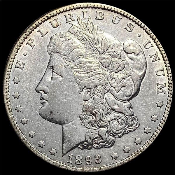 1893 Morgan Silver Dollar CHOICE AU