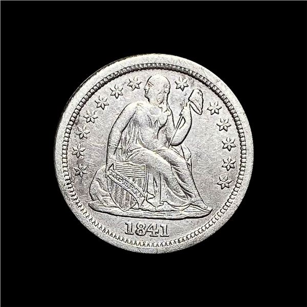 1841-O Silver Seated Liberty Dime CLOSELY  UNCIRCULATED