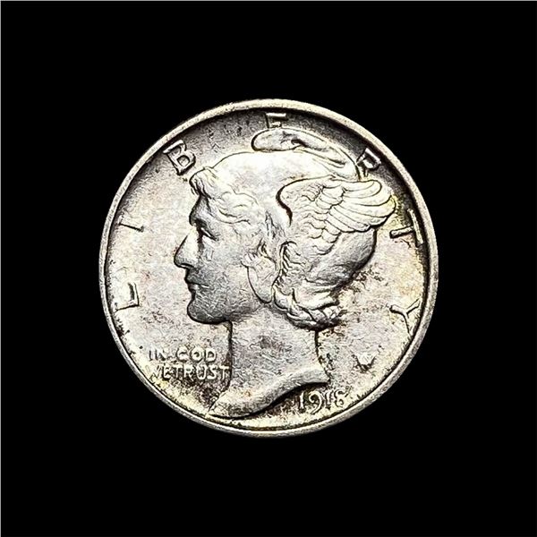 1918-S Mercury Dime CLOSELY UNCIRCULATED