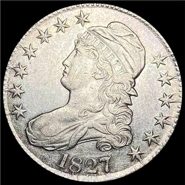 1827 Capped Bust Half Dollar CHOICE AU