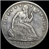 Image 1 : 1853 Arrows Seated Liberty Half Dollar  LIGHTLY CIRCULATED